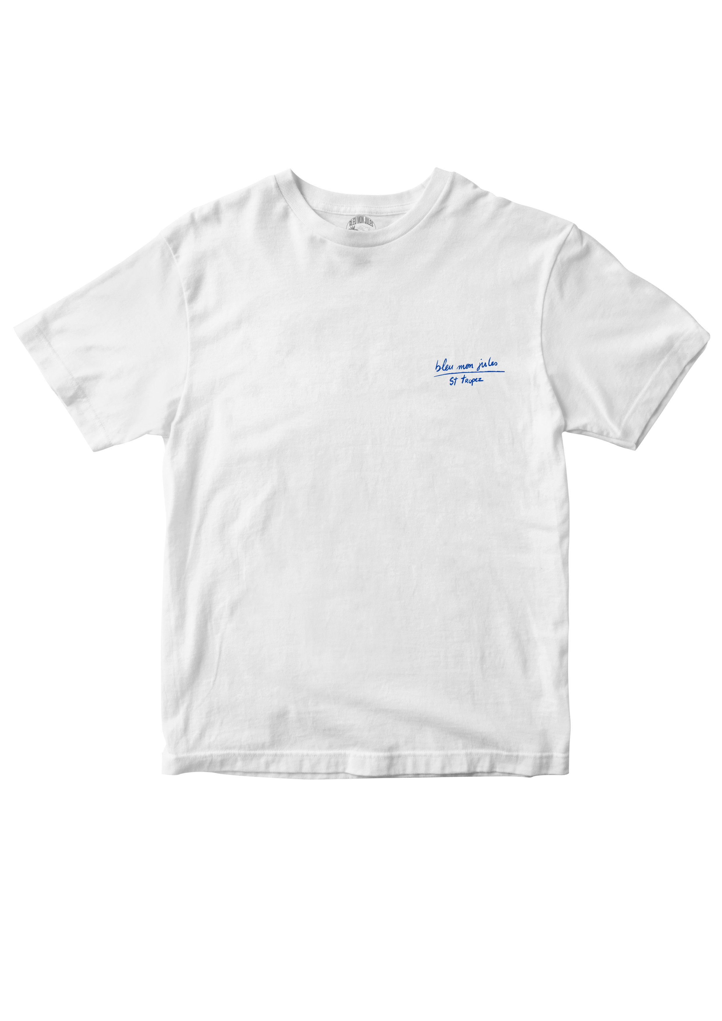 T-shirt manches courtes blanc Montgolfière face