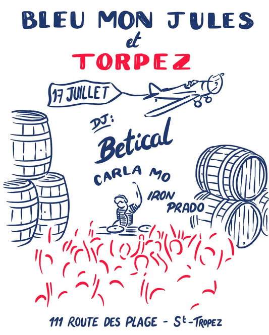Bleu mon Jules x Torpez