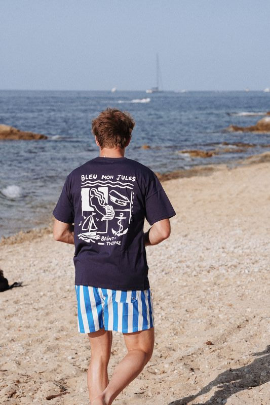 Carré Bleu - Marine