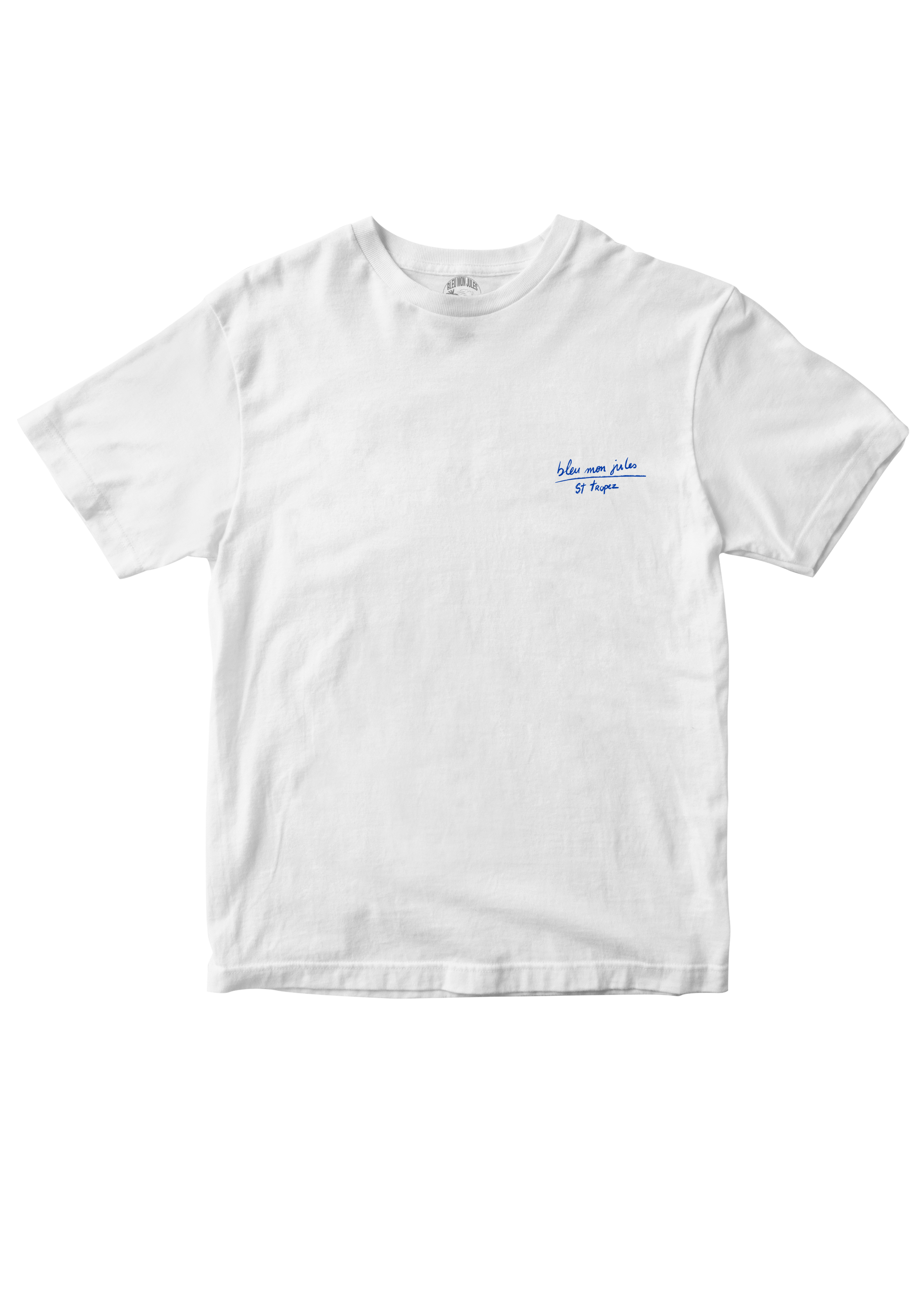 T-shirt manches courtes blanc Montgolfière face