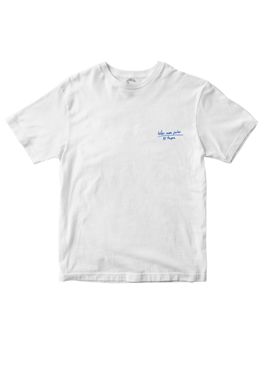 T-shirt manches courtes blanc Montgolfière face