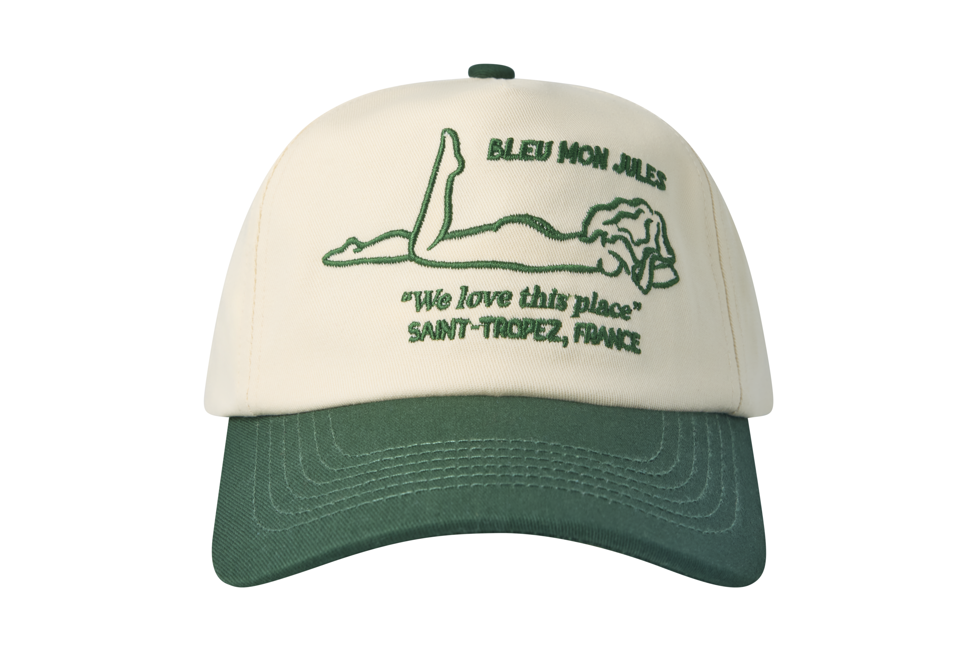 Blue my Jules cap "love this place" - One size