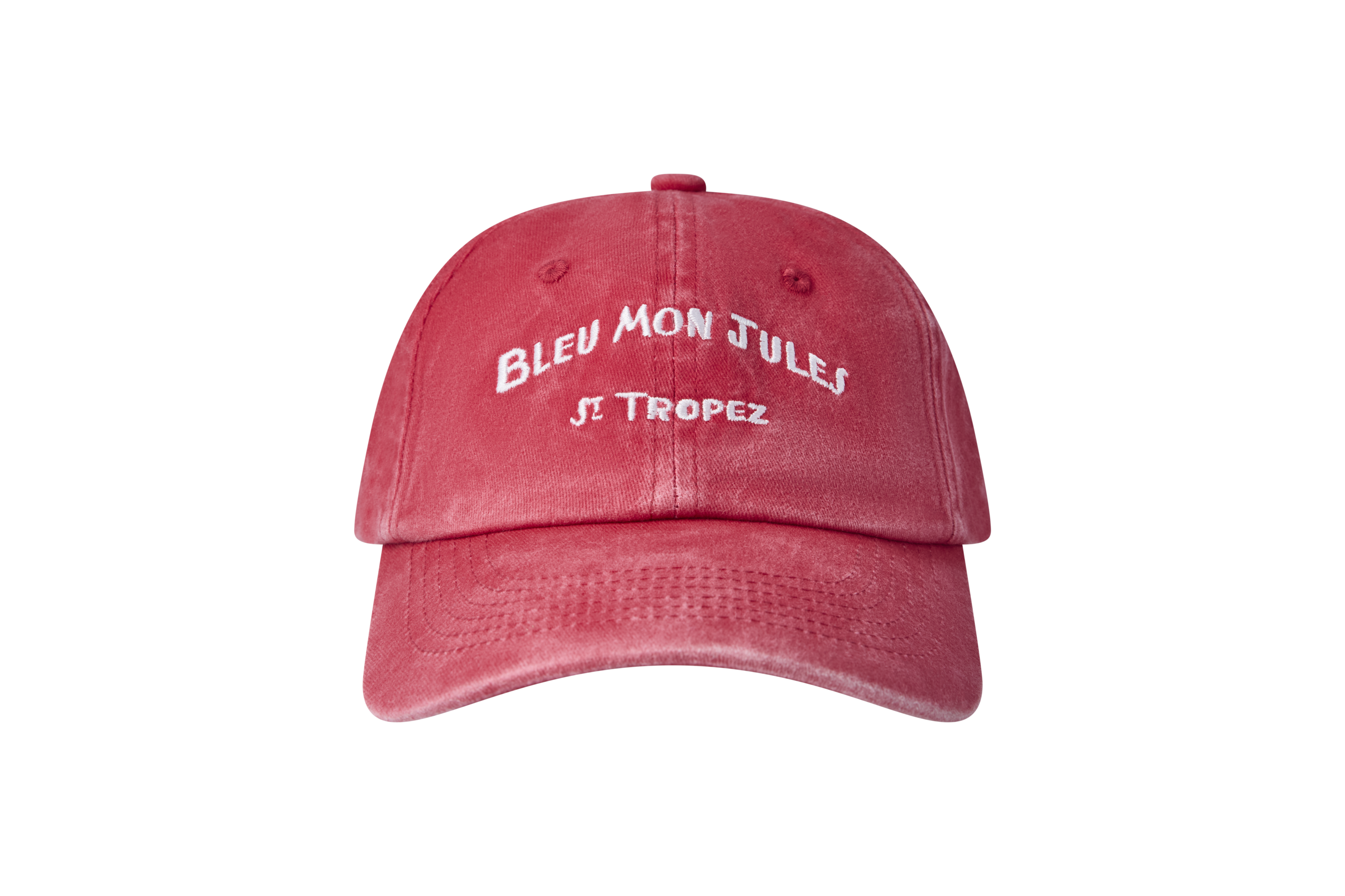 Bleu mon Jules Faded Red Cap - One Size