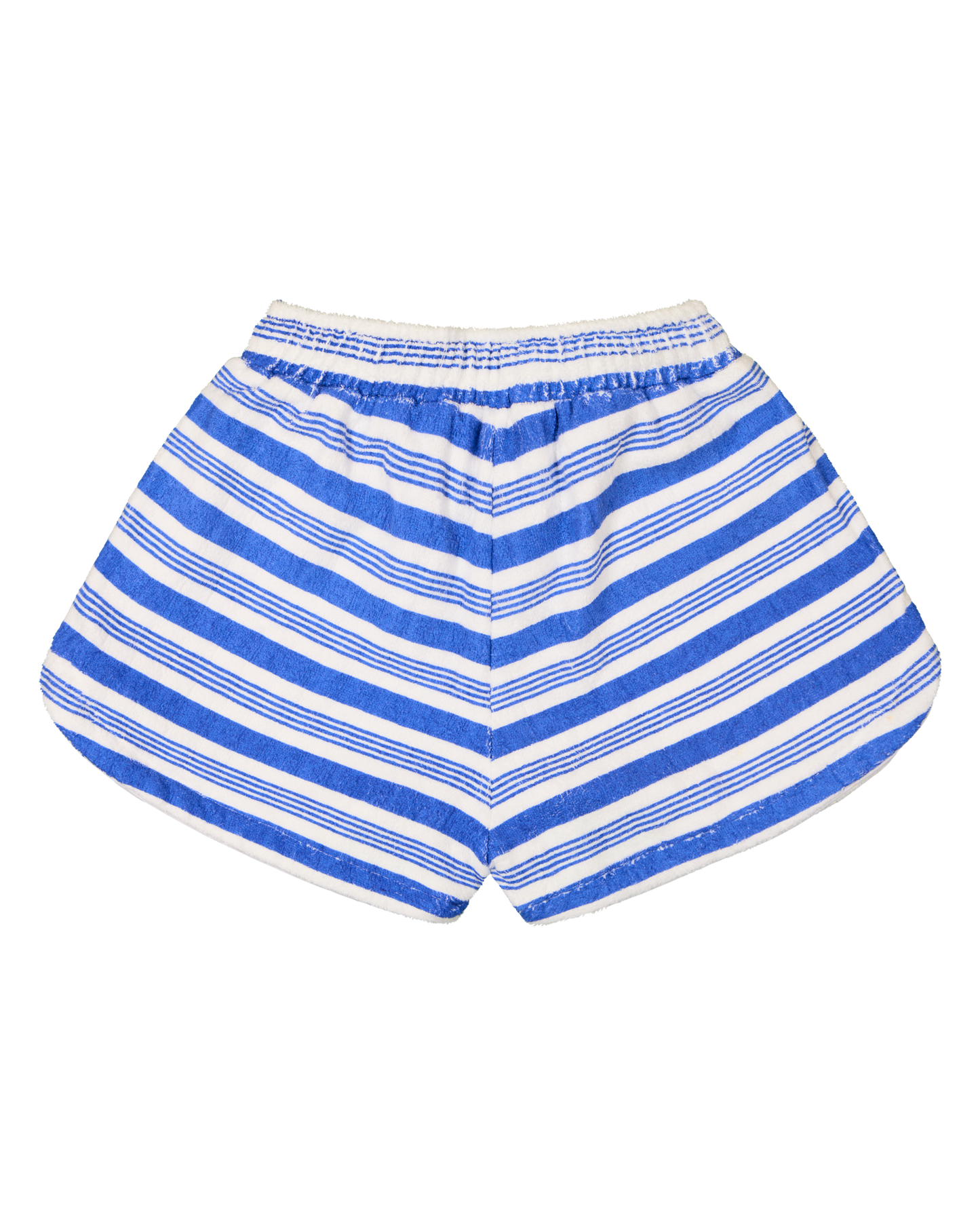 Dos short éponge rayé bleu blanc Bleu mon Jules