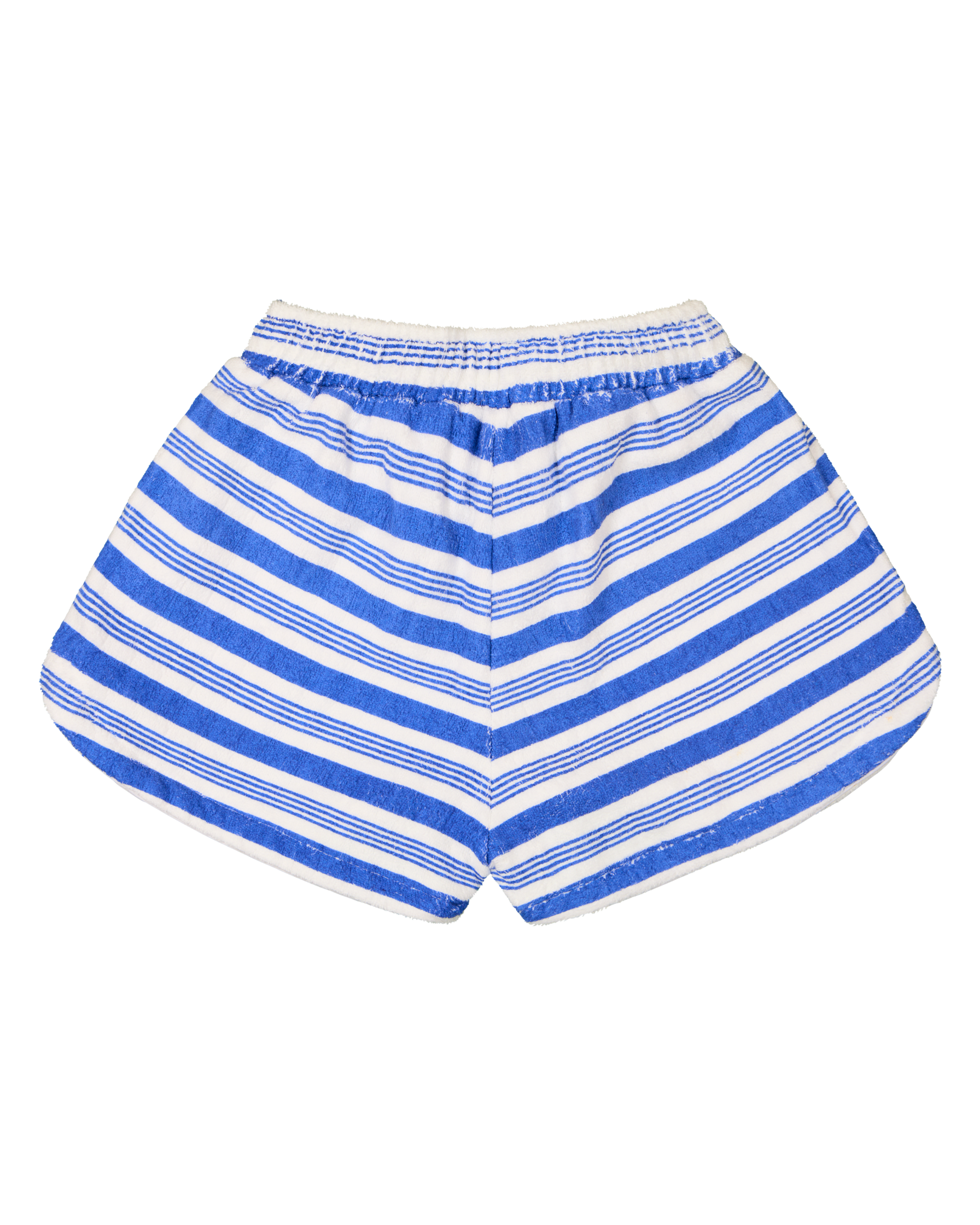Dos short éponge rayé bleu blanc Bleu mon Jules