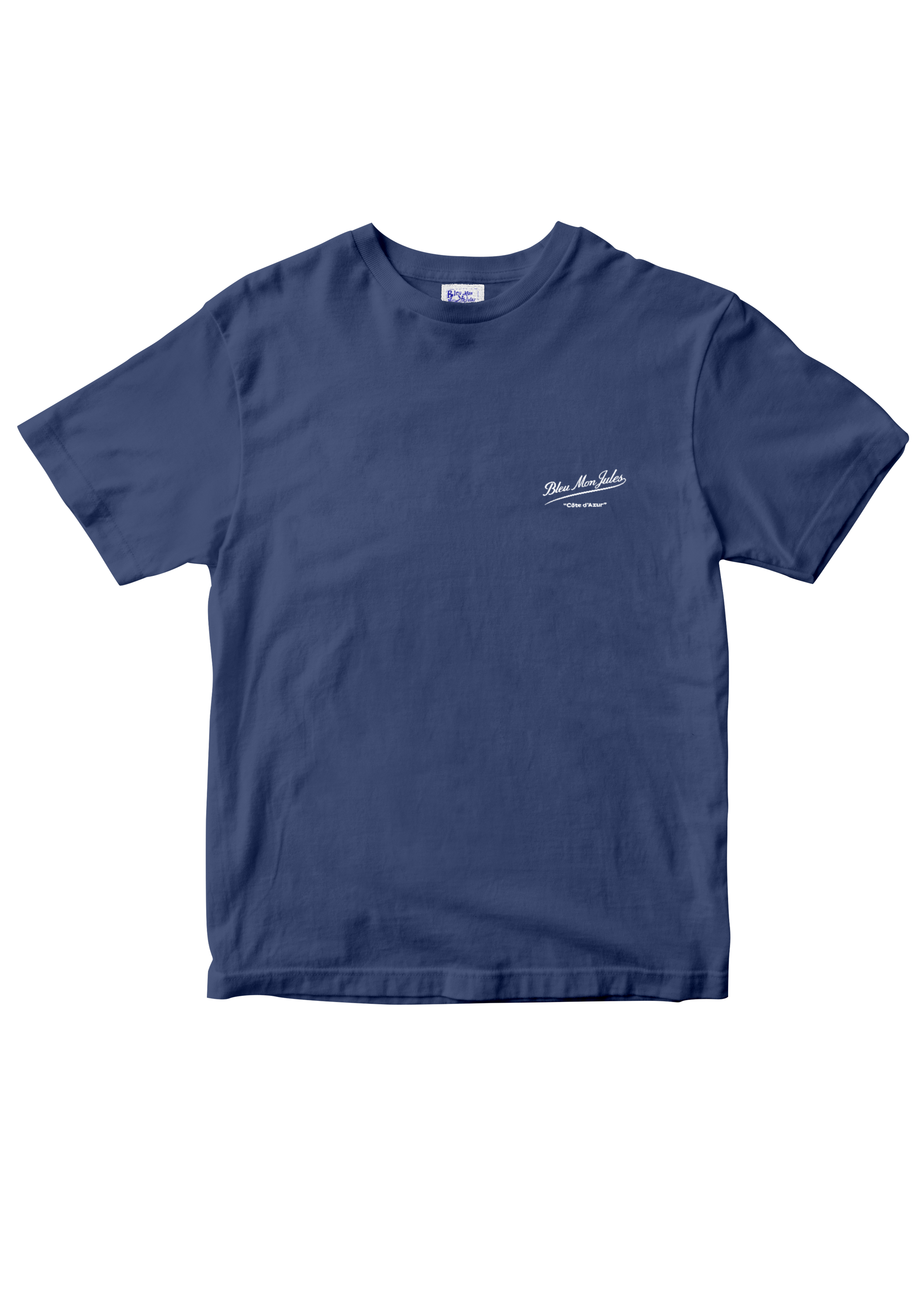 T-shirt Carte Postale - Bleu marine - Taille XS — XS m², 200 gsm — photo 2