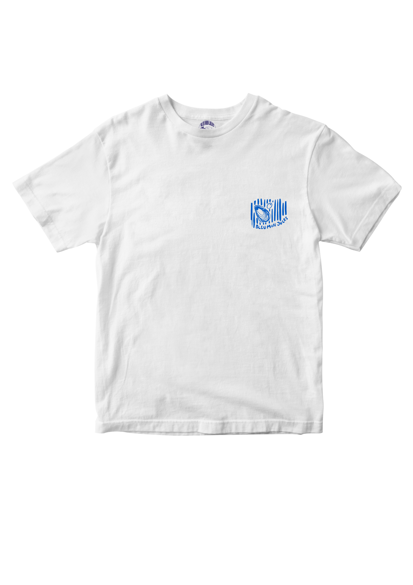 T-shirt blanc Cap Soleil face - manches courtes